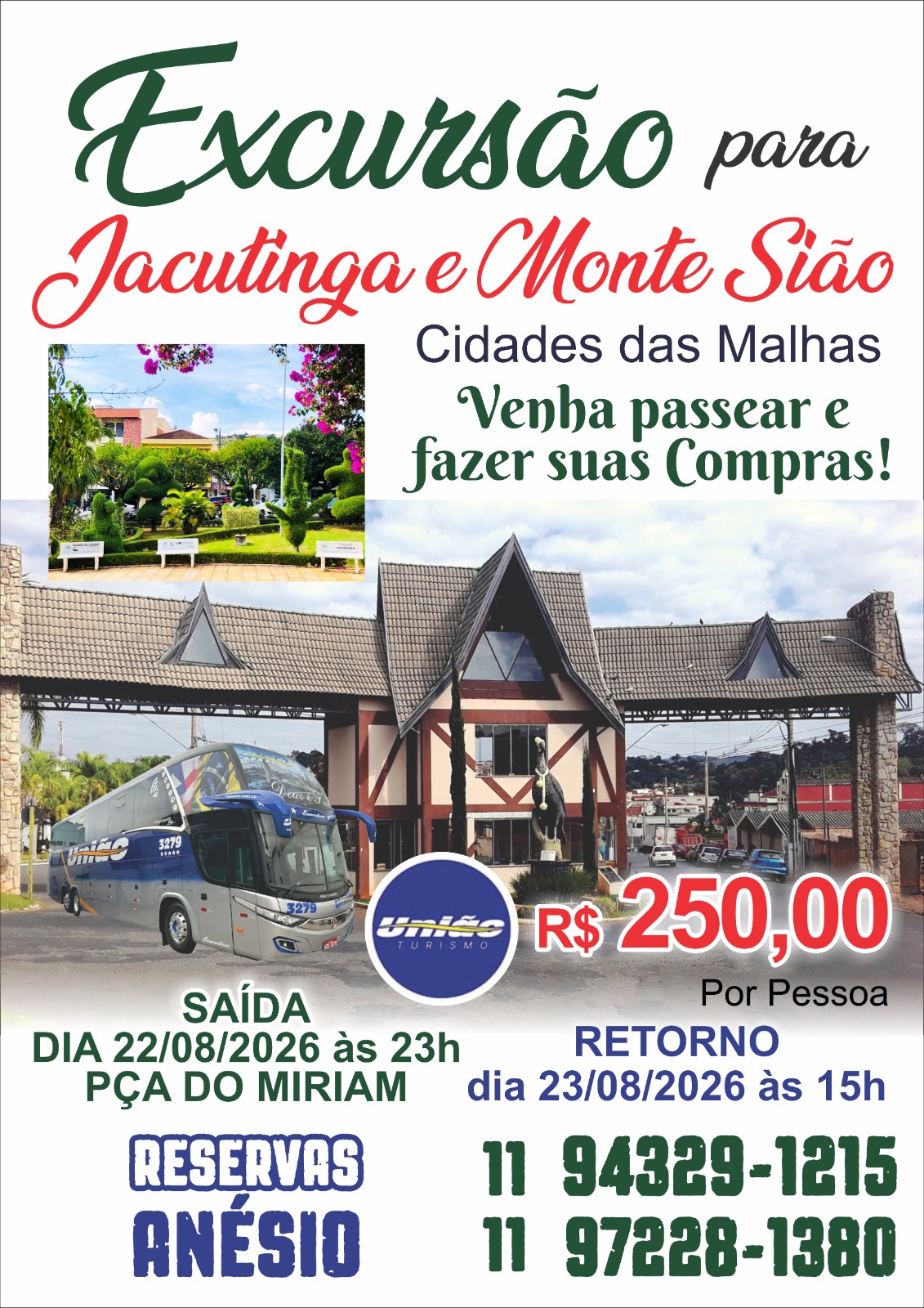 Jacutinga e Monte Sião